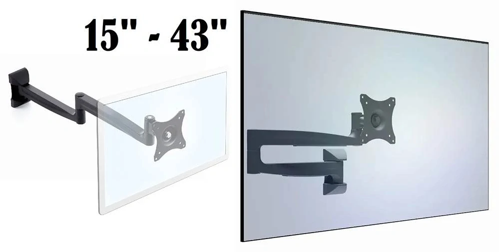 Profesionální nástěnný držák monitoru Edbak GDV121